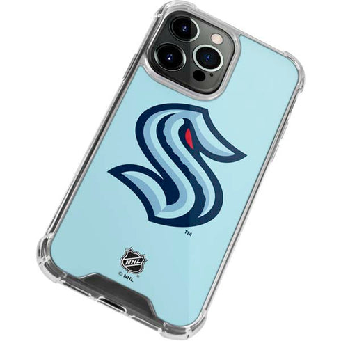 NHL Seattle Kraken Logo iPhone 15 Pro Clear Case